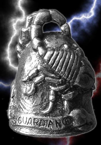 Scorpion design guardian bell motorcycle ride bell or keychain