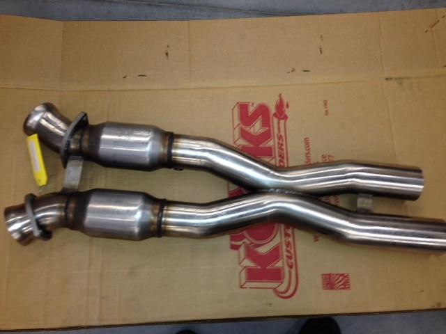 Kooks Stainless Corvette C6 LS7 X pipe and high flow cats **NO RESERVE**, US $71.00, image 2