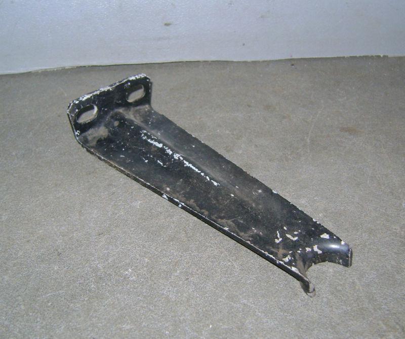 Model a ford emergency hand brake cross rod support bracket on frame crossmember