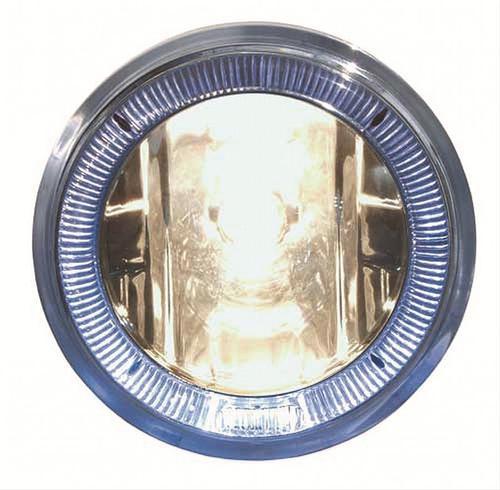 Hella optilux driving lights 55w round 4" dia clear lens h71010451
