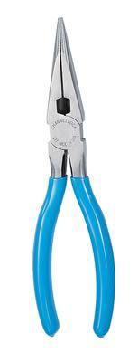 Channellock pliers long nose high-carbon steel 8" overall l 2.36" jaw l ea 317