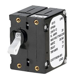 Paneltronics 'a' frame magnetic circuit breaker - 30 amps - double polepart# 2