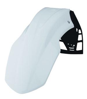 Polisport ufx free flow front fender white universal
