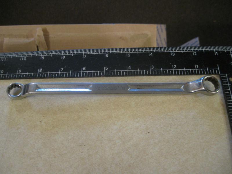 Buy SNAP ON 12PT BOX END CHROME 10 DEG OFFSET WRENCH 9/161/2"SAE in