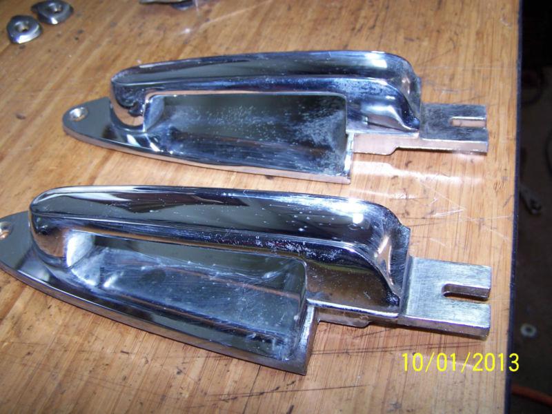 1957 CHRYSLER IMPERIAL FRONT SEAT SIDE HANDLES, US $34.99, image 2