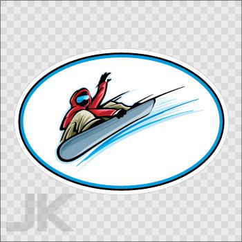Decals sticker snow ski snowboard 0500 kaa6z