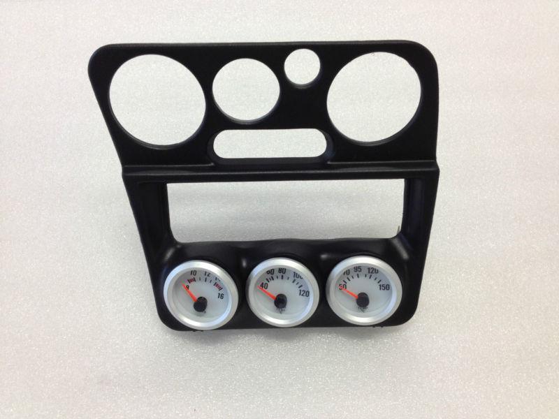 Buy 1995 1999 Mitsubishi Eclipse Custom Gauge Pod OEM Triple Pod Radio