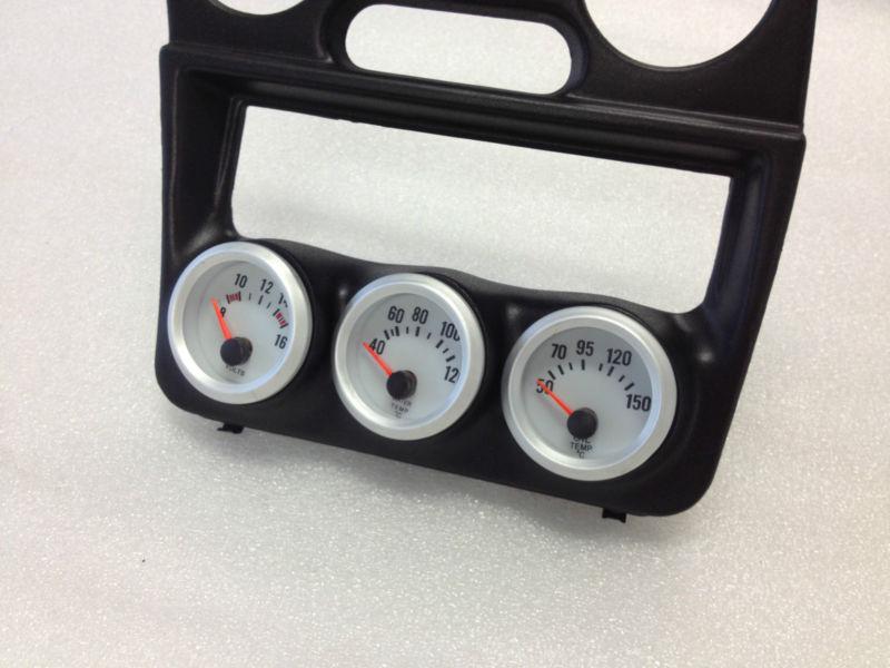 Buy 1995 1999 Mitsubishi Eclipse Custom Gauge Pod OEM Triple Pod Radio