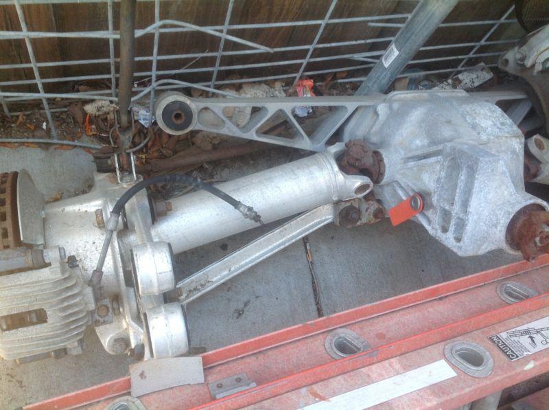 Rear and front suspension corvette 