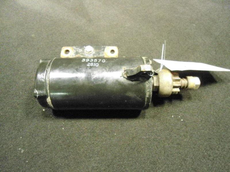 #393570/0393570 starter motor assy 1985-1994 120-140hp johnson/evinrude ~489~