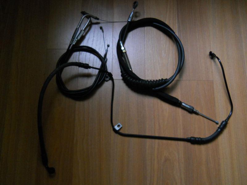 Set of harley cables all four !