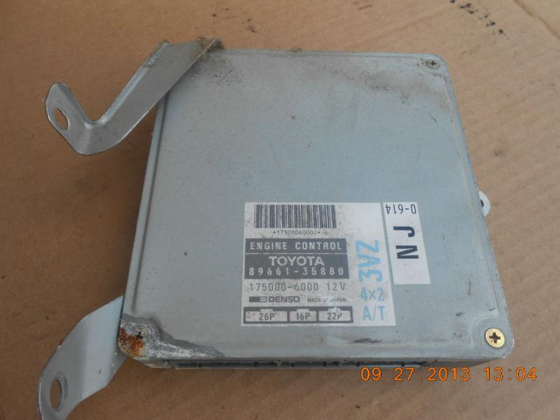 19994-95 toyota truck 4runner factory oem ecu pt# 89661-35880 auto 3.0 v6 