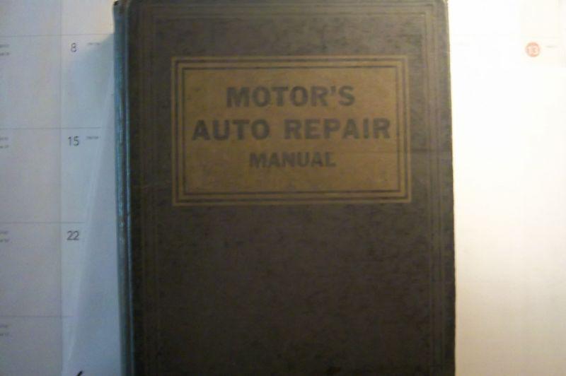 Motors auto manual 1949 to 1957