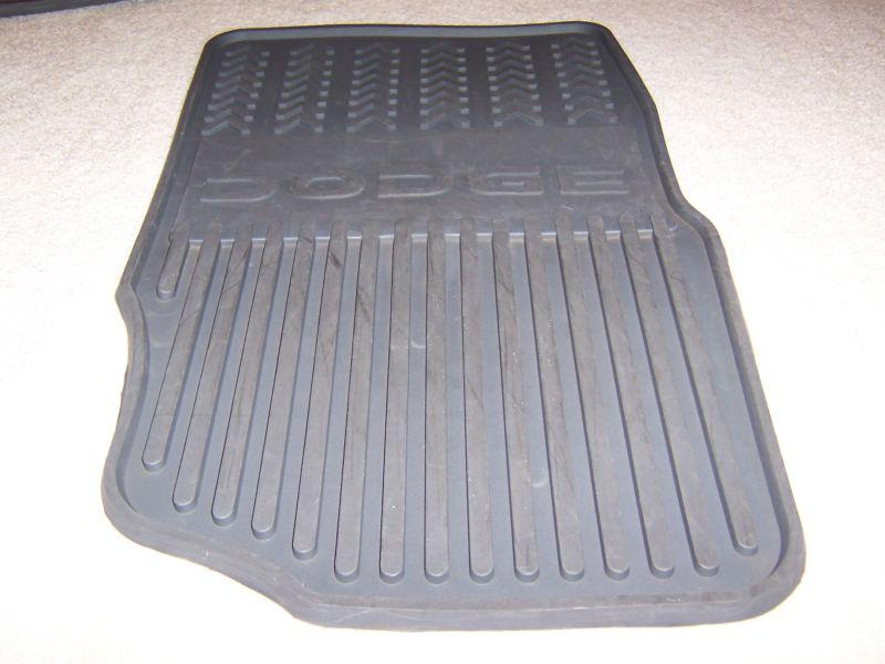 Buy GENUINE DODGE DURANGO RUBBER FLOOR MATS 2004 2008 FRONT BACK 4PCS