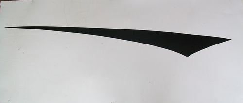 2 new rv trailer boat car camper graphic decals black