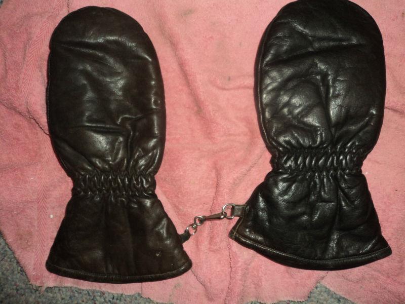 Motorcycle mittens blue ribbon dad's stuff