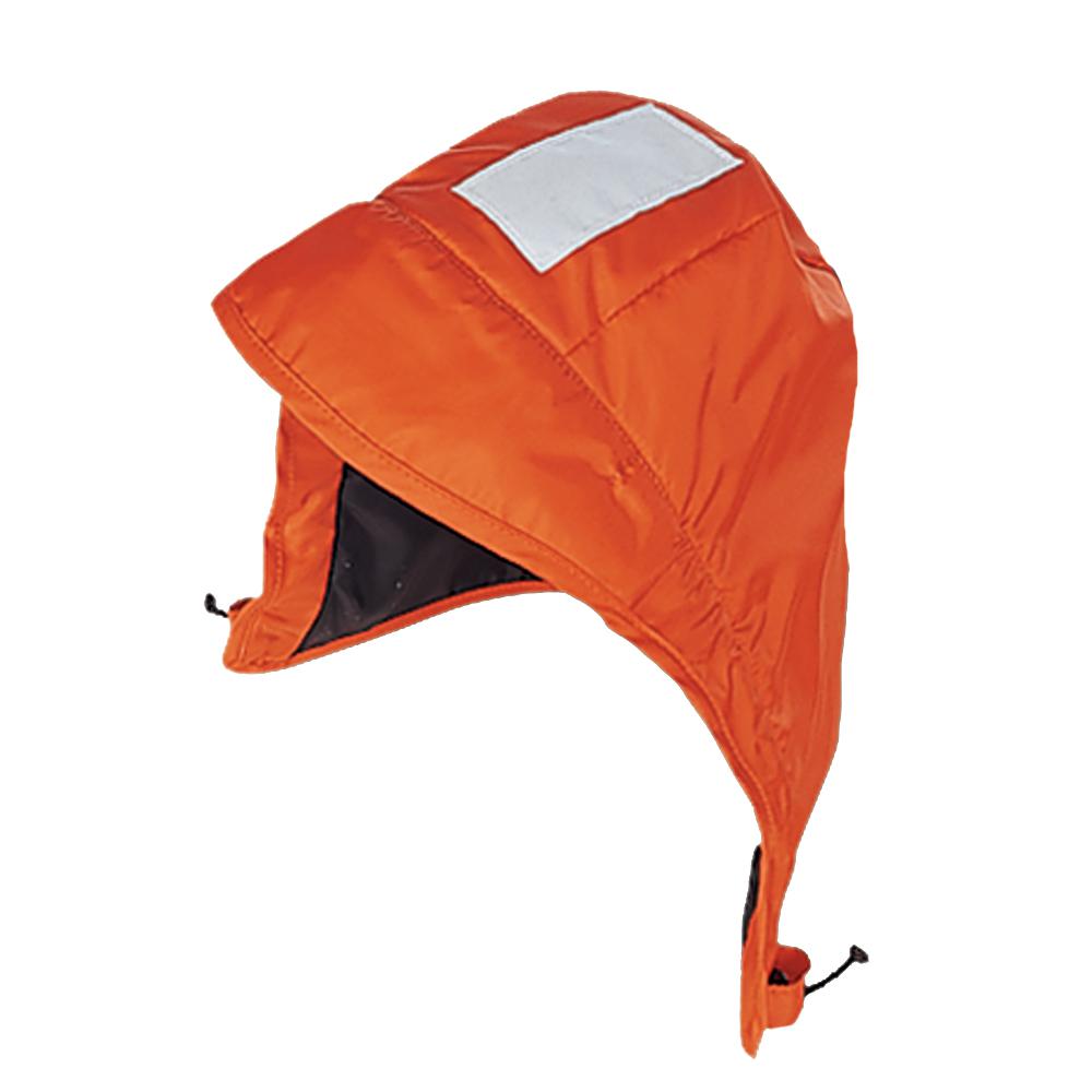 Mustang classic insulated foul weather hood - universal - orange ma7136-u-or