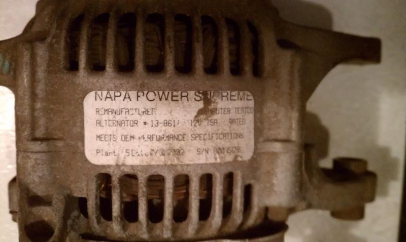 1992 dodge dakota alternator