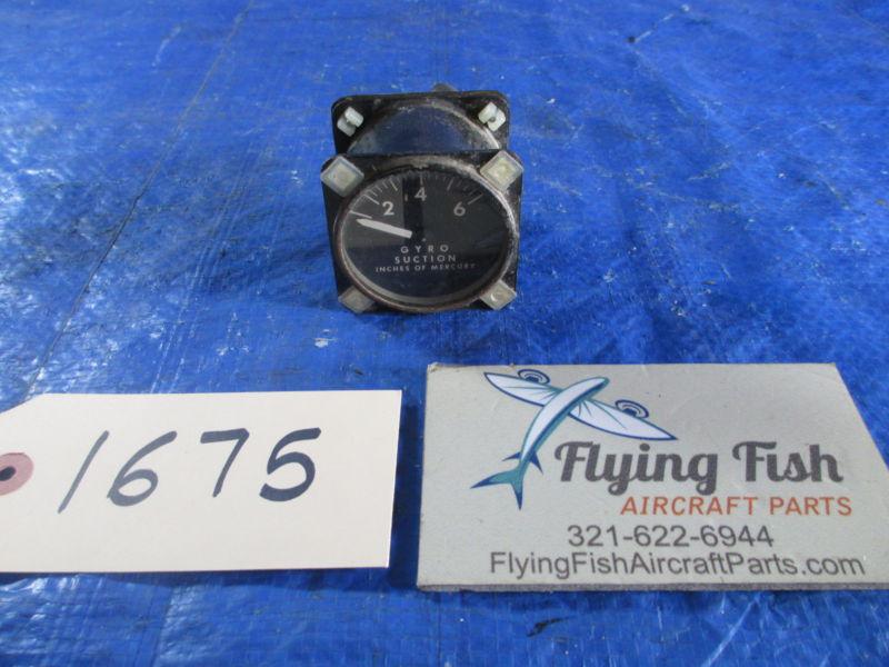Airborne mfg gyro suction gauge  1g10-1