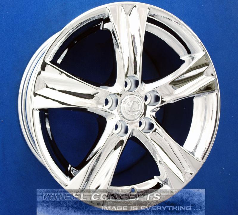 Lexus is250 is350 18 inch chrome wheel exchange 18" rims is 250 350 