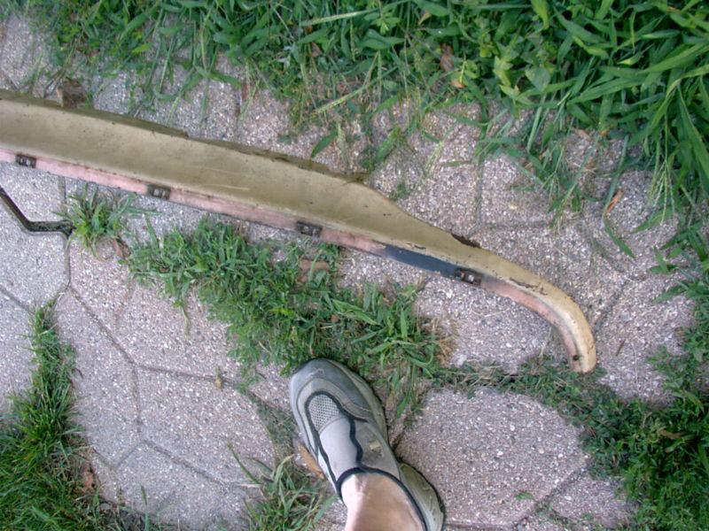 1954 FORD BODY SURROUND ABOVE THE GRILL OPENING L@@K!!, US $88.88, image 5