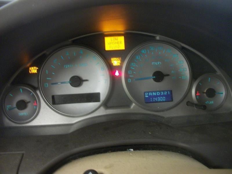 Speedometer 02 03 04 rendezvous us opt uh9 w/info ctr 1284986