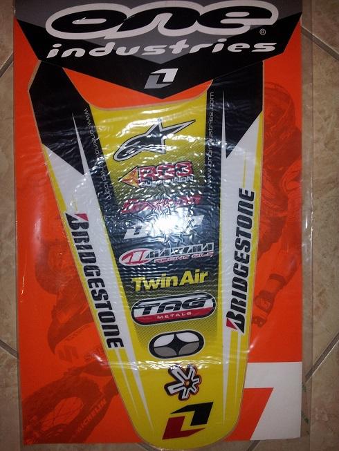 One industries....rear fender sponsor kit......one industries