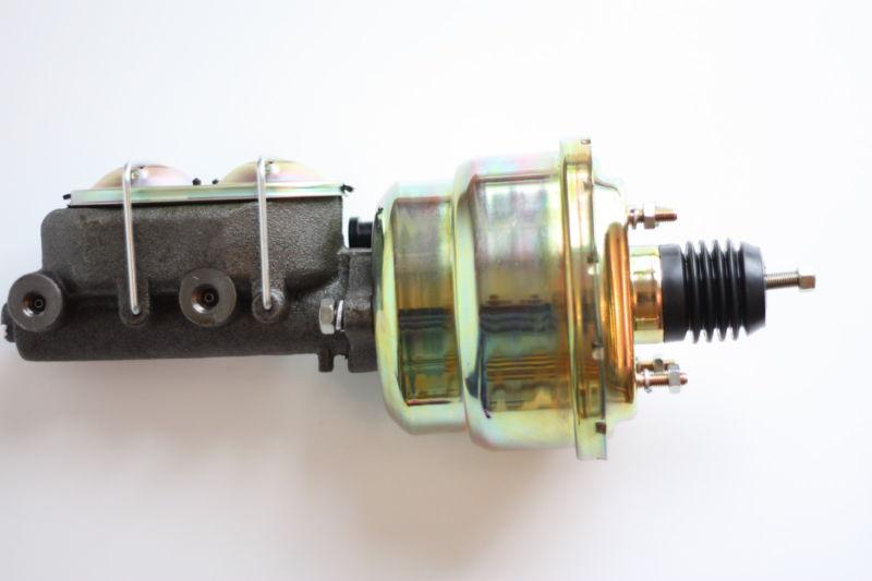 1955-1957  chevrolet 7" dual brake booster master kit w/ adj prop valve (5k105)