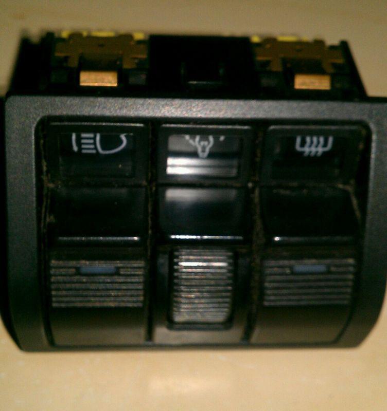 1986-1989 honda accord dimmer defrost headlamp panel control switch