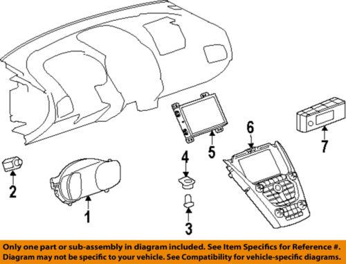 Gm oem 13585637 switch, a/c & heater control