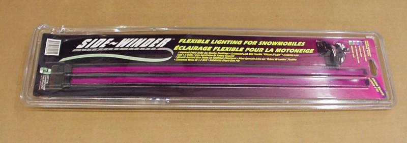 Side winder flexible custom lighting for snowmobile purple safety accent new 