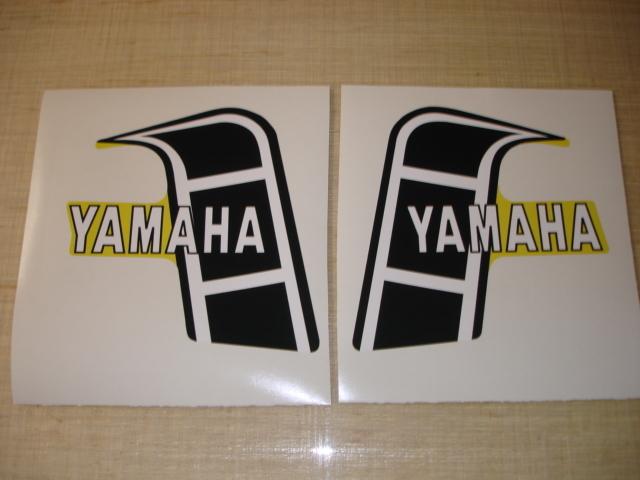 1982 yamaha yz 490 gas tank decals ahrma