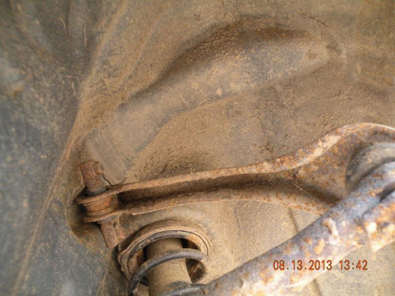 Buy 1997 HONDA ACCORD RIGHT REAR UPPER CONTROL ARM 195162 in Woodhull