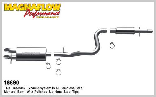 Magnaflow 16690 volkswagen beetle stainless cat-back system performance exhaust