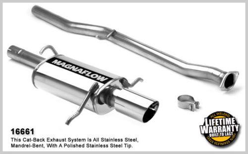 Magnaflow 16661 subaru impreza stainless cat-back system performance exhaust