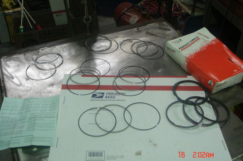 Nos perfect circle 41550cp 030 6cyl piston rings nib  
