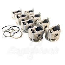 Chevy lt-1 lt1 corvette camaro pistons mahle 224-3497 w/rings