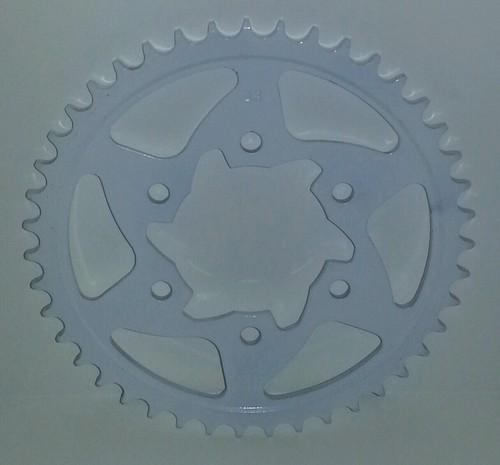 Kawasaki zx 600 ninja zx-6r 98-02 custom powder coated white