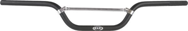 Fly racing aero flex raptor bend 7/8" handlebars black mot-109-2x-ssabk