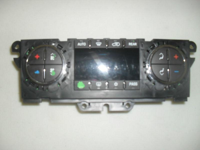 2007- 2011 2012 gmc acadia chevrolet traverse heater ac control switch oem b0059