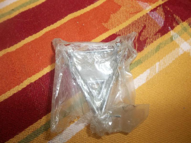 1964 chevrolet chevy impala "v" front fender emblem