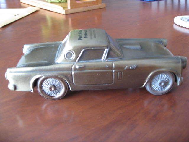 Thunderbird 1955  metal bank