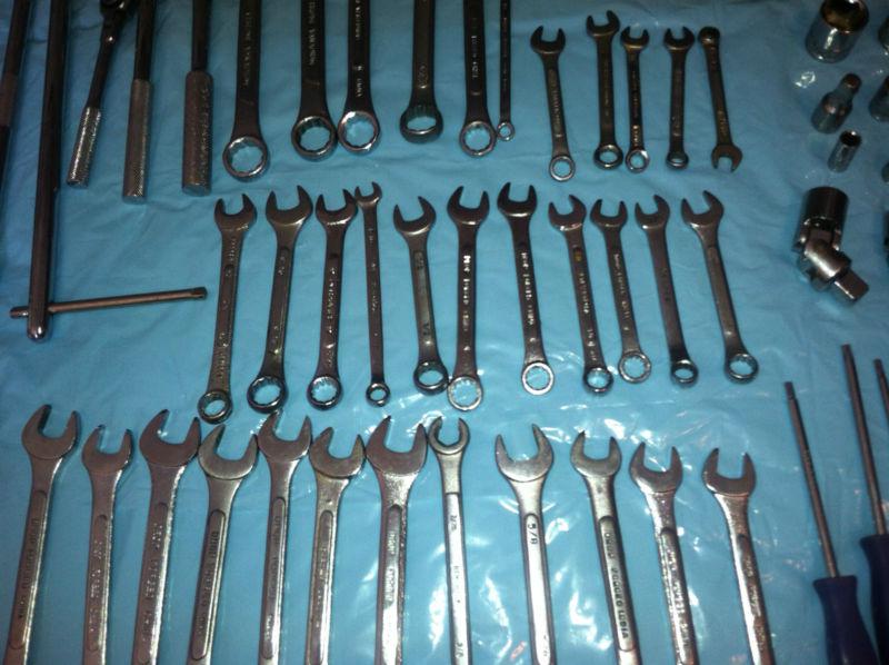 HUGE 180 pc RATCHET SOCKET WRENCH SCREWDRIVER TOOL Lot INDIA CHINA TAIWAN, US $65.00, image 3