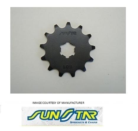 Sunstar 14t counter shaft steel sprocket kawasaki ar80 -a, kd 80 88-90, klx 110