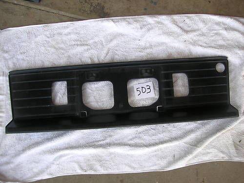 1985 or 1986 toyota mr2 rear license plate holder.
