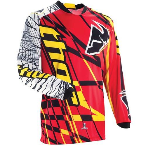 Thor phase coil le 2013 mx offroad jersey red 2xl