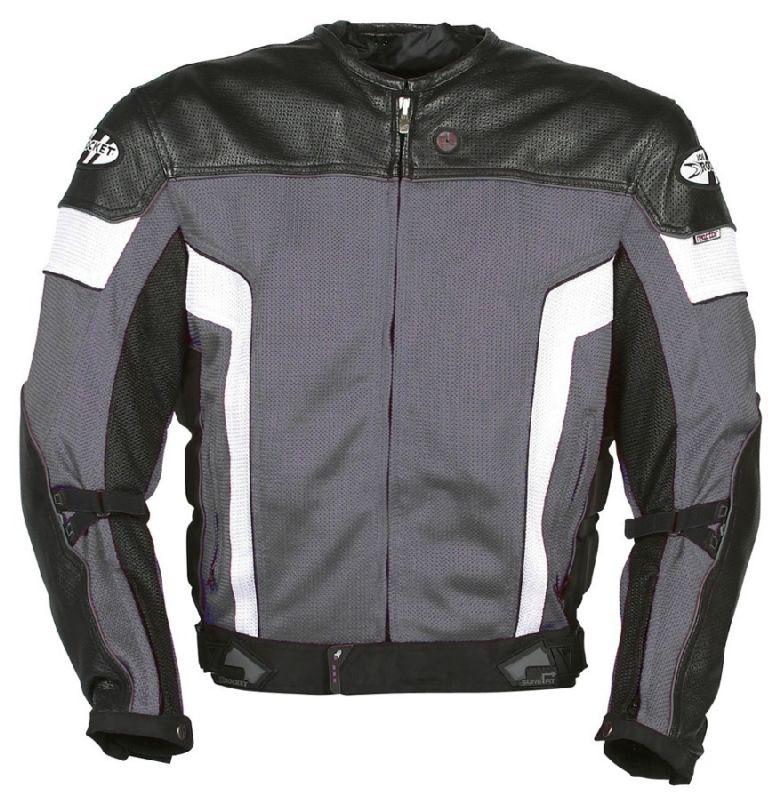Joe rocket grey reactor 2.0 motorcycle jacket small s