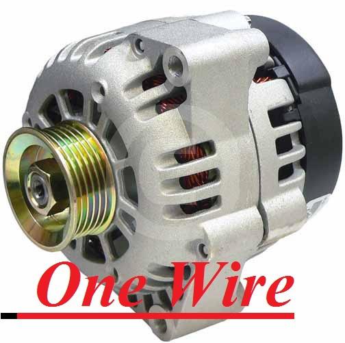 1 one wire high amp alternator chevrolet c, k series pickup; gmc sierra blazer