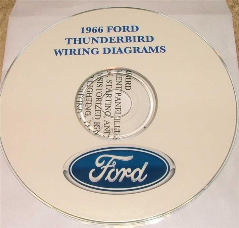 Find 1966 FORD THUNDERBIRD WIRING DIAGRAM MANUAL ON CD in Corinth
