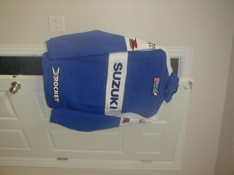 Suzuki  jacket   pull over  suzuki team fleece  joe rocket  xl     new 